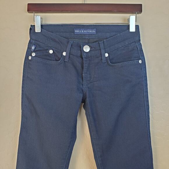 Rock & Republic Jessa Low Rise Skinny Jeans - Picture 3 of 8